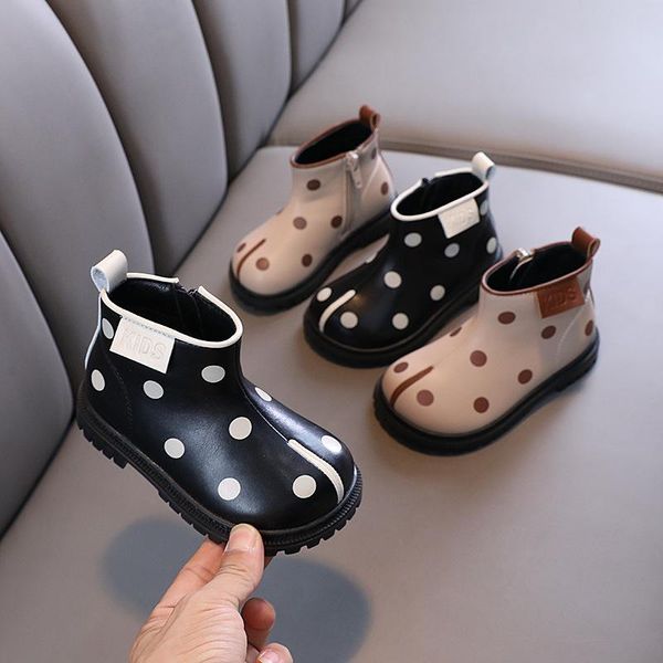boots winter baby girls short princess soft bottom 1-3 years old children' shoes, Black;grey
boots winter baby girls short princess soft bottom 1-3 years old children' shoes, Black;grey