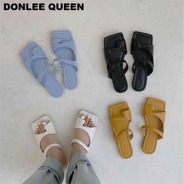 fashion square toe slipper slip on slides flat casual summer shoes beach flip flops sandals brand slipper massage outsole 210619, Black
fashion square toe slipper slip on slides flat casual summer shoes beach flip flops sandals brand slipper massage outsole 210619, Black