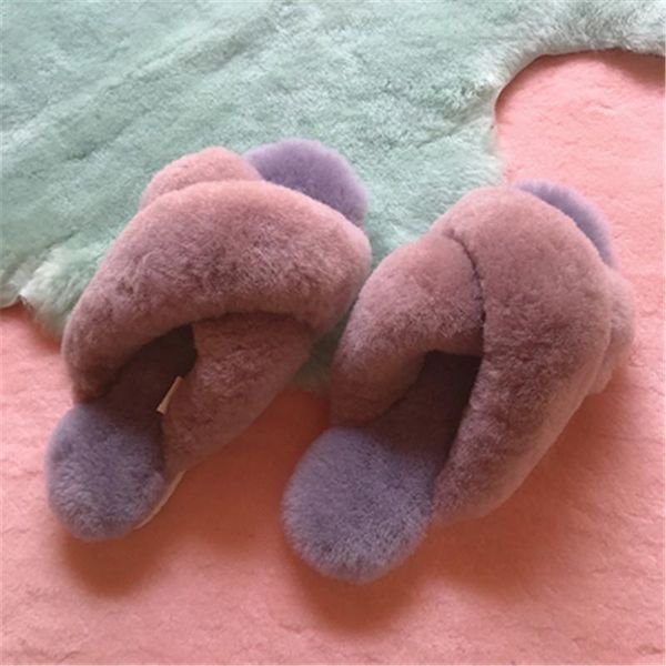 arrival 100% natural sheepskin fur slippers female winter women warm indoor soft wool lady home shoes, Black
arrival 100% natural sheepskin fur slippers female winter women warm indoor soft wool lady home shoes, Black