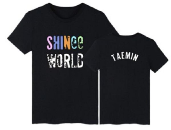 women's t-shirt mainlead arrival kpop shinee key taemin o tshirt jonghyun minho unisex, White
women's t-shirt mainlead arrival kpop shinee key taemin o tshirt jonghyun minho unisex, White