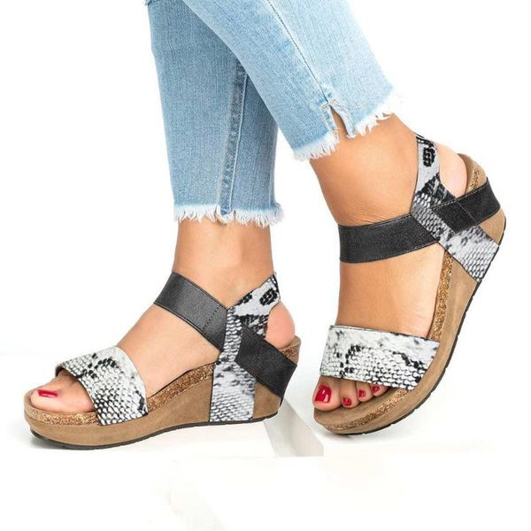gladiator sandals platform women wedges shoes snake leather roman sandalias sandalia feminina, Black
gladiator sandals platform women wedges shoes snake leather roman sandalias sandalia feminina, Black