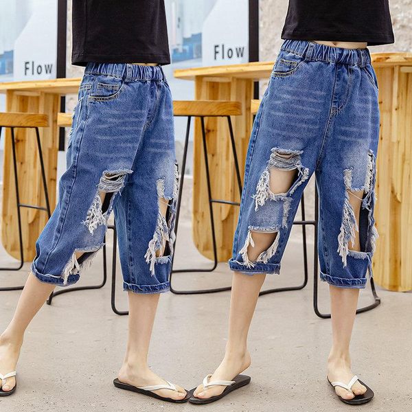 girls shorts summer children's for kids ripped jeans trousers casual big hole short broken baby girl clothes, Black
girls shorts summer children's for kids ripped jeans trousers casual big hole short broken baby girl clothes, Black