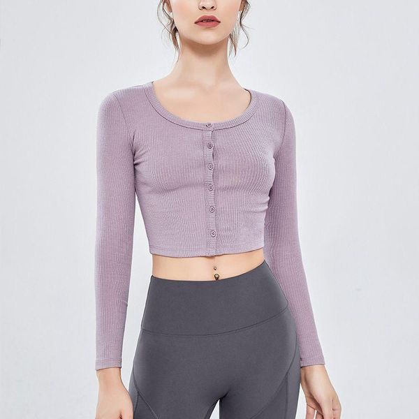 yoga outfit autumn women shirts button up shirt long-sleeved midriff-baring casual sports fitness running outerwear top
yoga outfit autumn women shirts button up shirt long-sleeved midriff-baring casual sports fitness running outerwear top