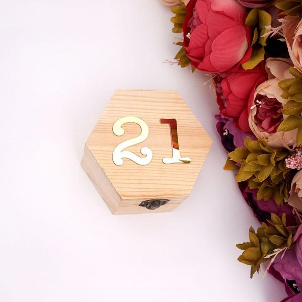 gift wrap hexagon shape box custom age birthday number pvc sticker party wood boxes wedding anniversary holder display decor
gift wrap hexagon shape box custom age birthday number pvc sticker party wood boxes wedding anniversary holder display decor