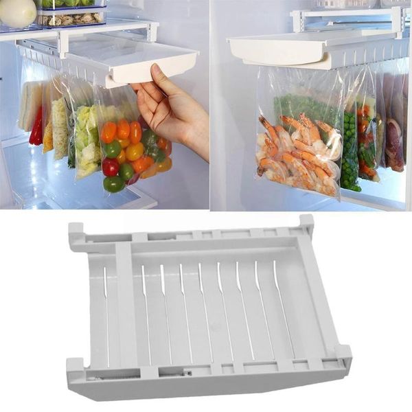 kitchen storage & organization bag rack holder refrigerator organizer bins sliding tray save rail seal-space hanging er clip a8i8
kitchen storage & organization bag rack holder refrigerator organizer bins sliding tray save rail seal-space hanging er clip a8i8