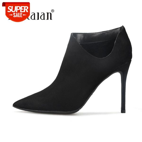 2018 autumn winter pointed toe high heel boots fur warm suede leather short ankle boots for women high heel women #db6m, Black
2018 autumn winter pointed toe high heel boots fur warm suede leather short ankle boots for women high heel women #db6m, Black