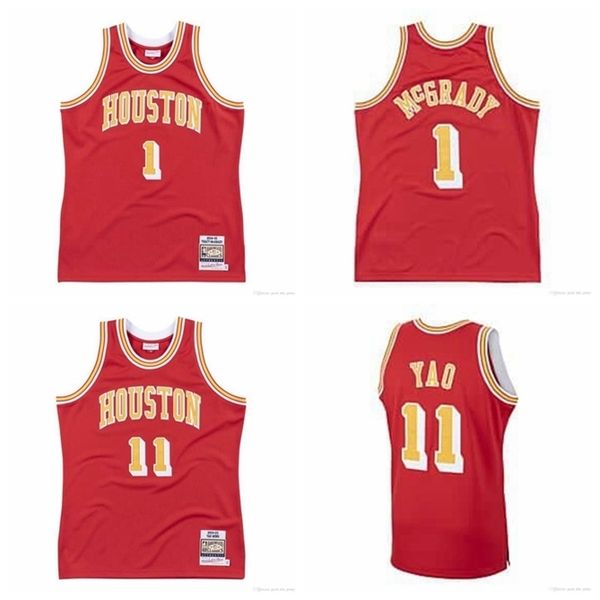 men\rhouston\rrockets tracy mcgrady 1 yao ming 11 mitchell & ness teal road 2002-03 2004-05 hardwoods classics authentic jersey, Black
men\rhouston\rrockets tracy mcgrady 1 yao ming 11 mitchell & ness teal road 2002-03 2004-05 hardwoods classics authentic jersey, Black