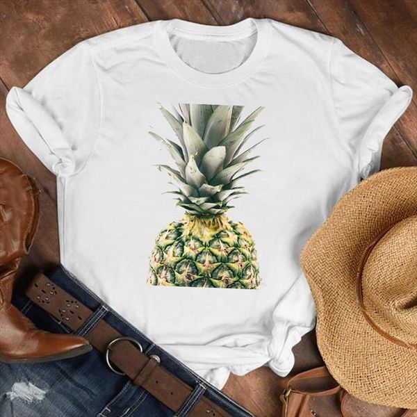 90s pineapple fruit beach holiday womens cartoon clothes tee female print t graphic, White
90s pineapple fruit beach holiday womens cartoon clothes tee female print t graphic, White