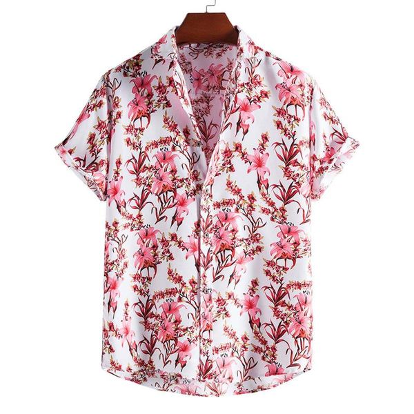 men's casual shirts fashion floral shirt summer printed short sleeve blouse harajuku hawaiian camisas para hombre 2021, White;black
men's casual shirts fashion floral shirt summer printed short sleeve blouse harajuku hawaiian camisas para hombre 2021, White;black