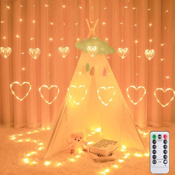 strings 2.5m christmas garlands heart-shaped led string curtain lights 220v/110v indoor for wedding party year decoration
strings 2.5m christmas garlands heart-shaped led string curtain lights 220v/110v indoor for wedding party year decoration