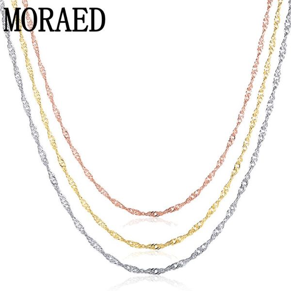 925 sterling silver gold/rose gold twist water wave necklace for woman charm jewelry gifts chains
925 sterling silver gold/rose gold twist water wave necklace for woman charm jewelry gifts chains