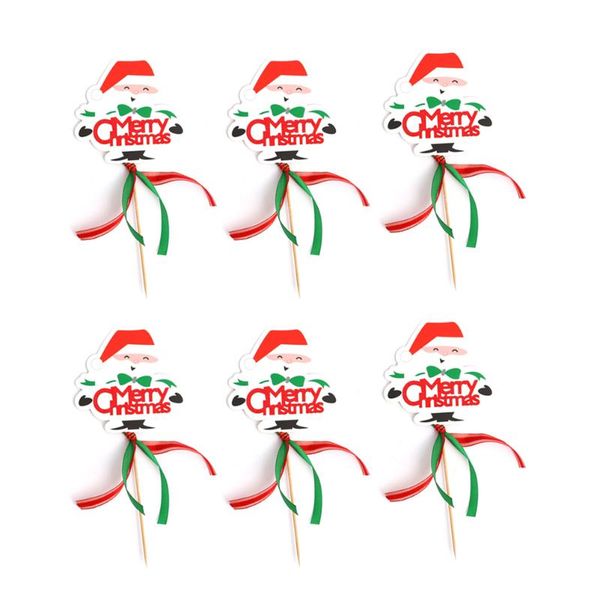 other festive & party supplies 6pcs ribbon christmas cake picks paper cupcake decoration (christmas santa hat)
other festive & party supplies 6pcs ribbon christmas cake picks paper cupcake decoration (christmas santa hat)