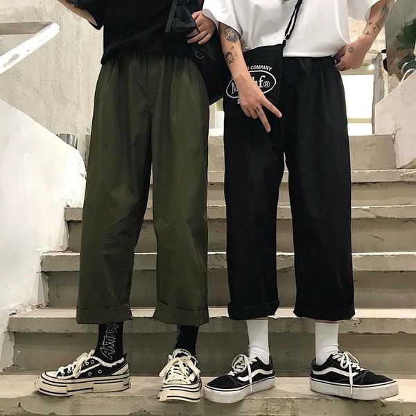 women's pants & capris loose high waist thin women 2021 spring autumn femme fashion simple casual solid girls all-match fresh, Black;white
women's pants & capris loose high waist thin women 2021 spring autumn femme fashion simple casual solid girls all-match fresh, Black;white