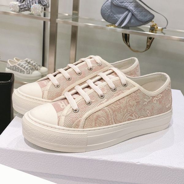 designer walkn sneaker embroidered cotton canvas women shoes oblique casual shoe womans luxurys fashion outdoor sneakers, Black
designer walkn sneaker embroidered cotton canvas women shoes oblique casual shoe womans luxurys fashion outdoor sneakers, Black