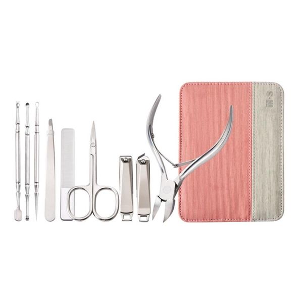 nail art kits manicure set 9 pieces clipper scissors pedicure tools kit toenail and fingernail clippers for travel men women
nail art kits manicure set 9 pieces clipper scissors pedicure tools kit toenail and fingernail clippers for travel men women