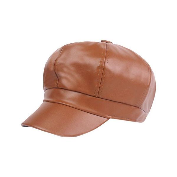 berets autumn plain baseball cap men women adjustable warm leather octagonal hat, Blue;gray
berets autumn plain baseball cap men women adjustable warm leather octagonal hat, Blue;gray
