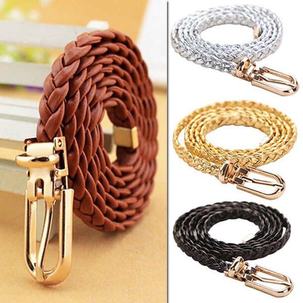 belts simple women braided waist belt casual pu leather thin strap waistband vintage ladies elegant dress modeling, Black;brown
belts simple women braided waist belt casual pu leather thin strap waistband vintage ladies elegant dress modeling, Black;brown