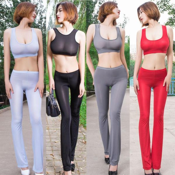 women's pants & capris plus size wetlook transparent flare women fetish palazzo candy color fitness legging roupas feminina pantalon, Black;white
women's pants & capris plus size wetlook transparent flare women fetish palazzo candy color fitness legging roupas feminina pantalon, Black;white