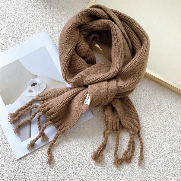 scarves 2021 knitting scarf soild fringed winter warm shawl and wraps hijab store pashmina long female head 21*170cm, Blue;gray
scarves 2021 knitting scarf soild fringed winter warm shawl and wraps hijab store pashmina long female head 21*170cm, Blue;gray