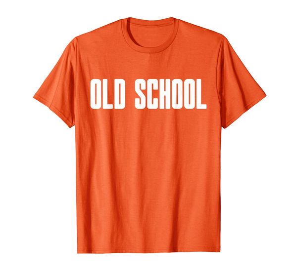 Old School - Mens Womens Classical Trendy 70s 80s 90s Fun T-Shirt, Mainly pictures
Old School - Mens Womens Classical Trendy 70s 80s 90s Fun T-Shirt, Mainly pictures
