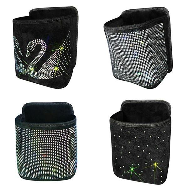 car organizer crystal luxury diamond seat storage bag auto interior rhinestone back pocket stowing tidying container for women
car organizer crystal luxury diamond seat storage bag auto interior rhinestone back pocket stowing tidying container for women