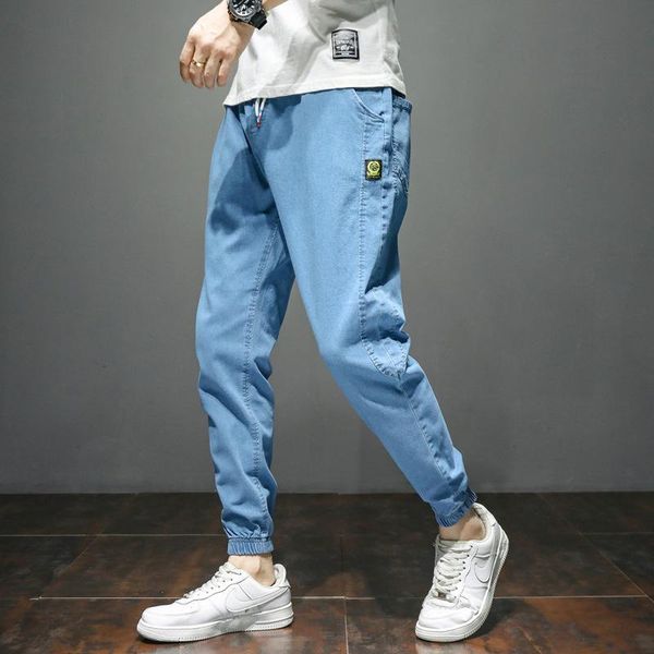 men's jeans autumn self-cultivation korean style trendy plus fleece tooling trousers loose straight casual long pants for, Blue
men's jeans autumn self-cultivation korean style trendy plus fleece tooling trousers loose straight casual long pants for, Blue