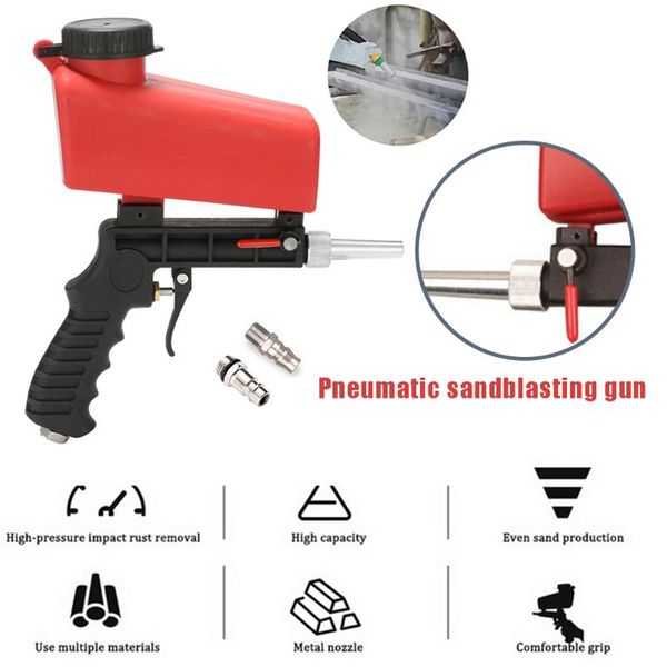 professional spray guns adjustable sandblasting gun 90psi portable sand blaster blasting machine gravity small handheld pneumatic set
professional spray guns adjustable sandblasting gun 90psi portable sand blaster blasting machine gravity small handheld pneumatic set