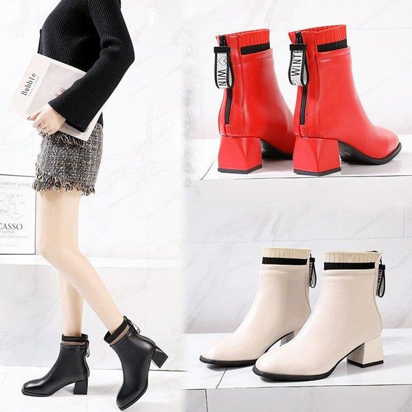 boots autumn winter women solid back zipper european ladies shoes 2021 fashion wild non-slip heels, Black
boots autumn winter women solid back zipper european ladies shoes 2021 fashion wild non-slip heels, Black