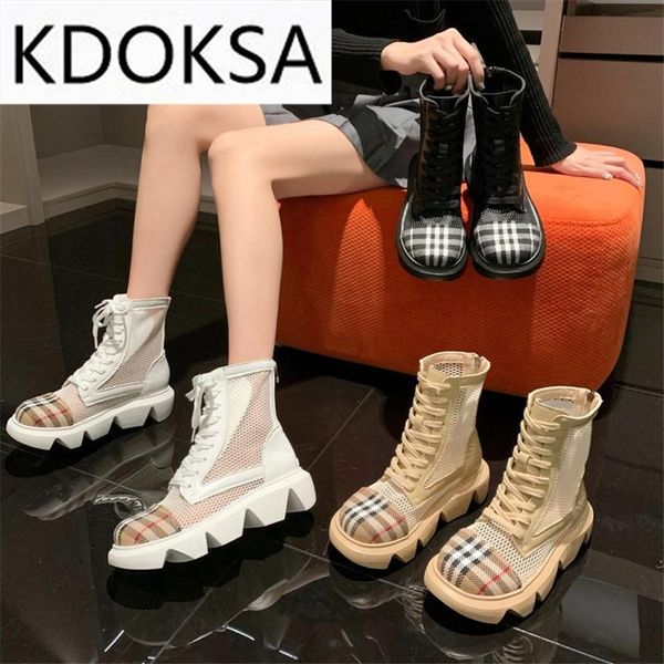 european and american front lacing net surface platform wedge heel chimney shoe cold boots motorcycle b, Black
european and american front lacing net surface platform wedge heel chimney shoe cold boots motorcycle b, Black