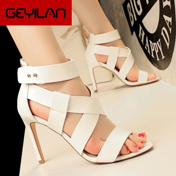 classic comfort size 34-39 fashion women gladiator sandals cross strap spiked high heels summer open toe platform shoes woman, Black
classic comfort size 34-39 fashion women gladiator sandals cross strap spiked high heels summer open toe platform shoes woman, Black