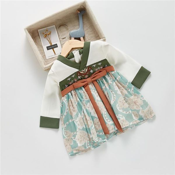 girl's dresses infant baby for girl chinese style embroidery princess dress 2021 autumn cotton kids clothes girls outfits, Red;yellow
girl's dresses infant baby for girl chinese style embroidery princess dress 2021 autumn cotton kids clothes girls outfits, Red;yellow