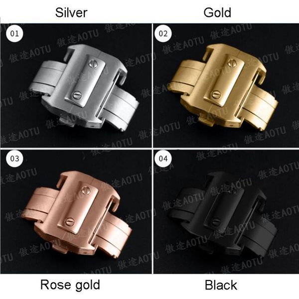 watch bands stainless steel watchband buckle for 100 butterfly clasp men strap women accessories, Black;brown
watch bands stainless steel watchband buckle for 100 butterfly clasp men strap women accessories, Black;brown