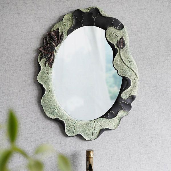 mirrors chinese art personalized bathroom decorative wall hangings retro circle and creative makeup lotus mirror
mirrors chinese art personalized bathroom decorative wall hangings retro circle and creative makeup lotus mirror