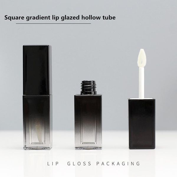 storage bottles & jars makeup packaging material lip gloss container square gradient color lipgloss tube oil empty 4.5ml
storage bottles & jars makeup packaging material lip gloss container square gradient color lipgloss tube oil empty 4.5ml