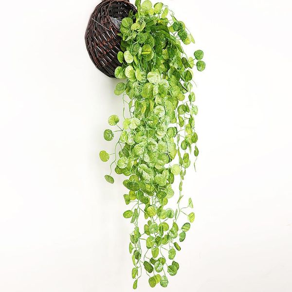 90cm artificial plants hanging ivy green leaves radish seaweed grape fake flowers vine party home garden wedding decoration
90cm artificial plants hanging ivy green leaves radish seaweed grape fake flowers vine party home garden wedding decoration