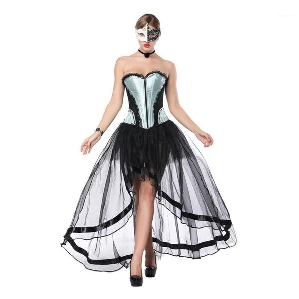 bustiers & corsets steampunk black lace corset and long skirt set plus size costume overbust gothic dresses victorian burlesque women c, Black;white
bustiers & corsets steampunk black lace corset and long skirt set plus size costume overbust gothic dresses victorian burlesque women c, Black;white