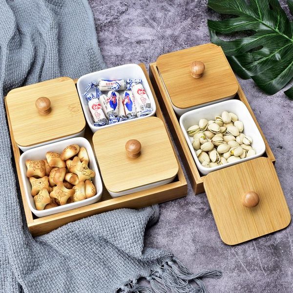 ceramic bamboo wood compartmentalized japanese style dried fruit tray fashion nut storage box candy snack kitchen & organization
ceramic bamboo wood compartmentalized japanese style dried fruit tray fashion nut storage box candy snack kitchen & organization