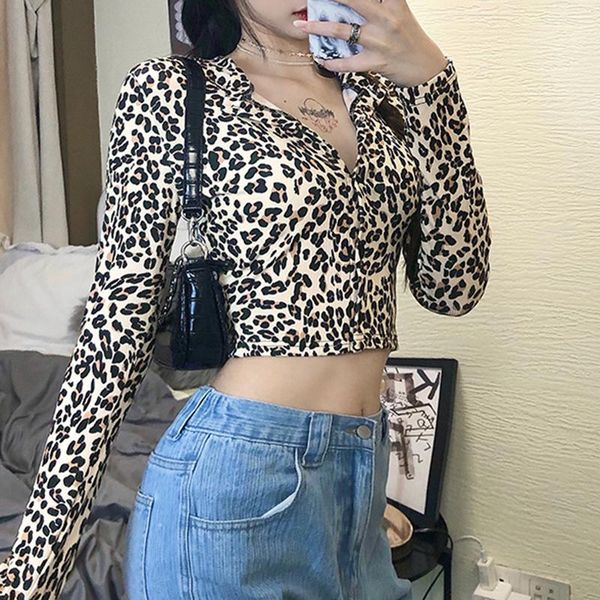 women's t-shirt crop t shirts long sleeve cardigan solid short t-shirts for women clothing fashion slim, White
women's t-shirt crop t shirts long sleeve cardigan solid short t-shirts for women clothing fashion slim, White