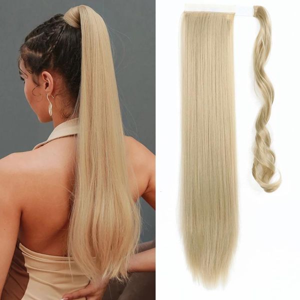 synthetic wigs wrap around ponytail clip in hair long straight natural hairpiece headwear brown gray, Black
synthetic wigs wrap around ponytail clip in hair long straight natural hairpiece headwear brown gray, Black