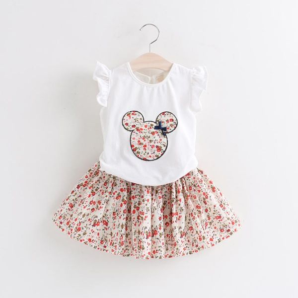clothing sets casual girls clothes floral 2pcs cartoon kids ruffle sleeve tank and skirt outfits for girl toddler suit, White
clothing sets casual girls clothes floral 2pcs cartoon kids ruffle sleeve tank and skirt outfits for girl toddler suit, White