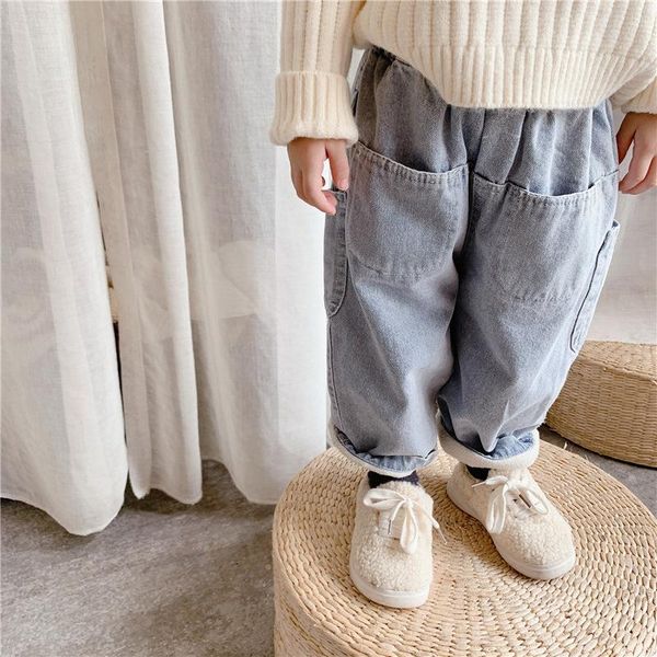 autumn winter arrival girls fashion denim pants kids warm fleece wide leg trousers girl jeans, Blue
autumn winter arrival girls fashion denim pants kids warm fleece wide leg trousers girl jeans, Blue