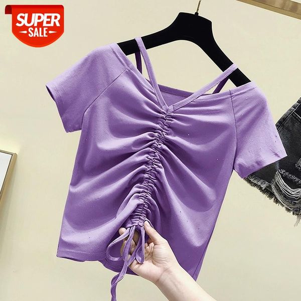 AOSSVIAO 2021 New Sexy Deep V-Neck Shiny Lurex T Shirt Women Summer TShirt Short Sleeve Women Tops Off Shoulder Tee Shirt Femme #kO6Q, White
AOSSVIAO 2021 New Sexy Deep V-Neck Shiny Lurex T Shirt Women Summer TShirt Short Sleeve Women Tops Off Shoulder Tee Shirt Femme #kO6Q, White