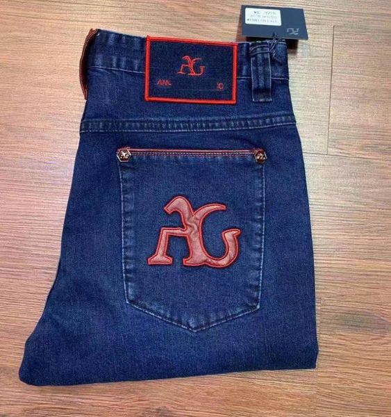men's jeans 2022 winter thick cotton fashion england casual embroidery elasticity ng, Blue
men's jeans 2022 winter thick cotton fashion england casual embroidery elasticity ng, Blue
