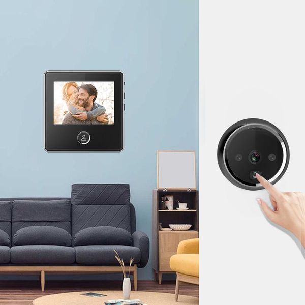 3.0 inch usb lcd screen digital doorbell infrared night vision door eye viewer electronic peephole camera home doorbells
3.0 inch usb lcd screen digital doorbell infrared night vision door eye viewer electronic peephole camera home doorbells
