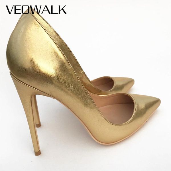 veowalk shiny gold women stilettos high heels ladies wedding bridal pumps solid color pointed toe slip on party ol shoes dress, Black
veowalk shiny gold women stilettos high heels ladies wedding bridal pumps solid color pointed toe slip on party ol shoes dress, Black