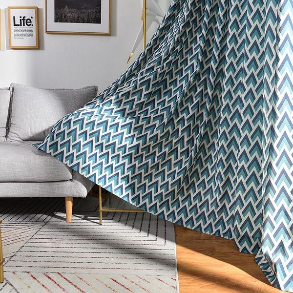 curtain & drapes pastoral style curtains modern simple wave pattern printing polyester-cotton jacquard for living room bedroom
curtain & drapes pastoral style curtains modern simple wave pattern printing polyester-cotton jacquard for living room bedroom