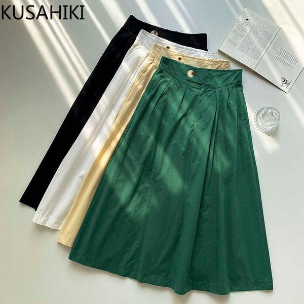 kusahiki woman skirts korean high waisted causal a-line skirt summer fashion mid-calf bottoms faldas de mujer 6j466 210602, Black
kusahiki woman skirts korean high waisted causal a-line skirt summer fashion mid-calf bottoms faldas de mujer 6j466 210602, Black