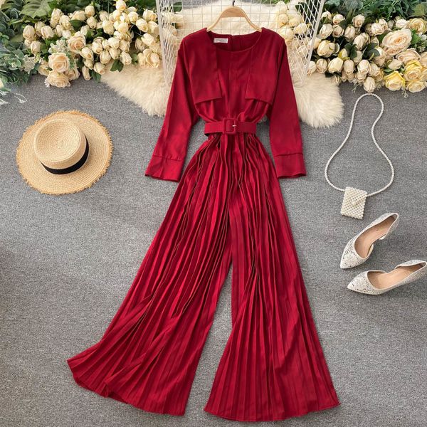 jumpsuits office lady elegant jumpsuits women autumn solid color rompers belted waist wear to work playsuits long pants overalls q8hw 95oo, Black;white
jumpsuits office lady elegant jumpsuits women autumn solid color rompers belted waist wear to work playsuits long pants overalls q8hw 95oo, Black;white