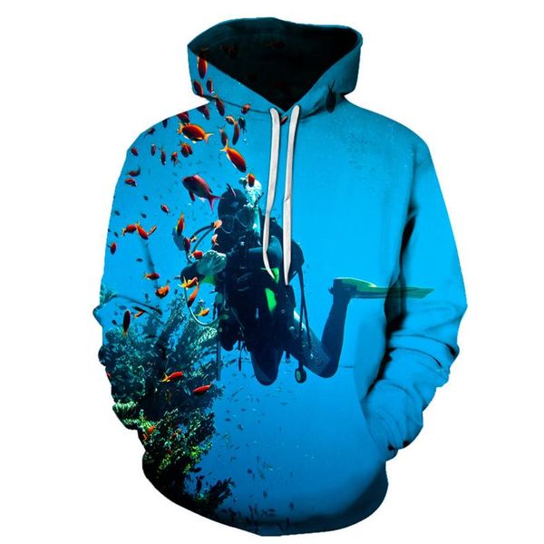 men's hoodies & sweatshirts dive into the sea underwater diving fish casual oversized men long sleeve streetwear tees clothes, Black
men's hoodies & sweatshirts dive into the sea underwater diving fish casual oversized men long sleeve streetwear tees clothes, Black
