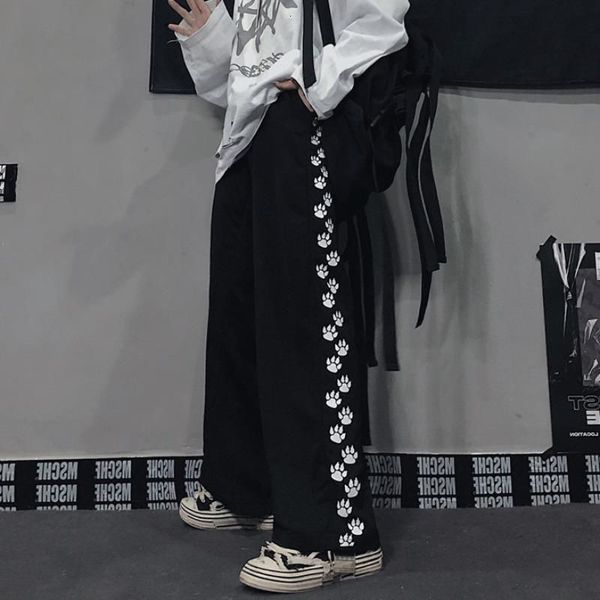 women's pants & capris high-waisted trousers, punk casual running pants for women, summer girls and women kjrm, Black;white
women's pants & capris high-waisted trousers, punk casual running pants for women, summer girls and women kjrm, Black;white